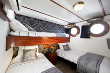 Drei-Bett-Kabine an Bord der MS Magnifique I.