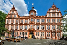 Blick auf das Gutenbergmuseum in Mainz