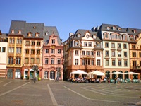 Der Stadtplatz von Mainz.
