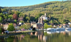 Die Uferpromenade von Miltenberg.