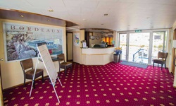 Die Rezeption der MS Bordeaux.