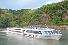 Die MS Carisima auf der Donau