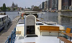 Auf dem Deck der MS Gandalf.