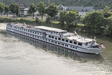 Blick auf die MS Normandie