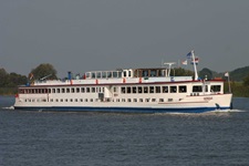 Die MS Serena in Fahrt