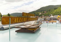 Das Deck der MS Allure