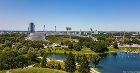 Der Münchner Olympiapark.