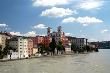 Blick zur Altstadt von Passau