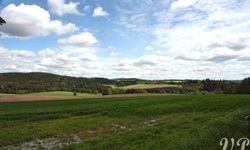 Blick auf die Landschaft von Tschechien, das sogenannte Tschechische Kanada