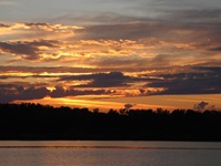 Sonnenuntergang in der Camargue