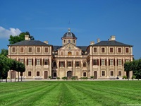 Das Schloss Favorite in Rastatt.