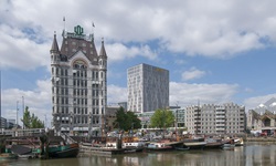 Das Witte Huis (= Weißes Haus) in Rotterdam.