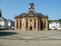 Die Ludwigskirche in Saarbrücken