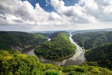 Blick auf die Saarschleife