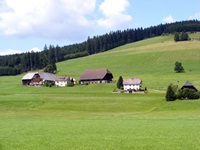 Das idyllisch gelegene Hotel Neubierhäusle bei Titisee-Neustadt.