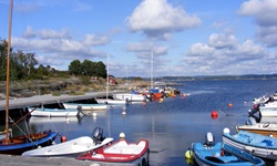 Schwedischer Bootshafen