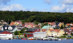 Ein schönes Fischerdorf in Schweden