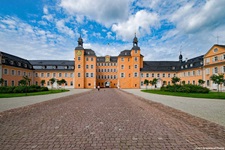 Das Schloss von Schwetzingen.