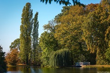 Idylle pur ijm Schlosspark von Schwetzingen.