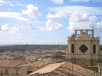 Blick auf die Stadt Noto mit ihrer eindrucksvollen Barockarchitektur.