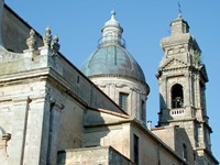 Die Kathedrale von Caltagirone.