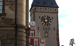 Das ehemalige Stadttor Altpörtel in Speyer.