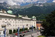 Die imposante Hofburg in Innsbruck.