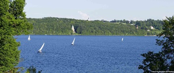 Segelfreuden auf dem Starnberger See.