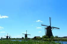 Die tradtionellen Windmühlen von Kinderdijk
