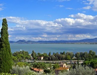 Am Ufer des Trasimener Sees in Umbrien.