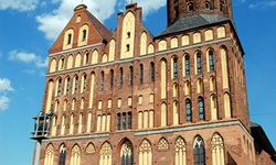 Eine der vielen stattlichen Kirchen Ostpreußens.