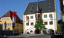 Das Rathaus von Volkach