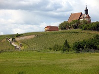 Die Wallfahrtskirche St. Maria auf dem Weinberg in Volkach