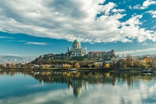 Eine wunderschöne Aufnahme der Basilika von Esztergom.