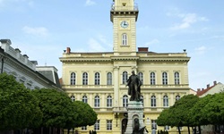 Das Rathaus von Komárno.