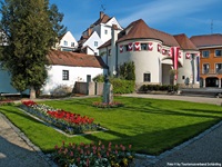 Das Linzer Tor in der Barockstadt Schärding.