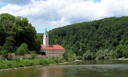 Blick auf das Kloster von Weltenburg