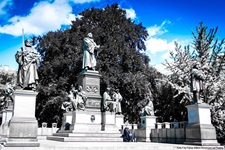 Das Luther-Denkmal in Worms.