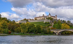 Die Festung Marienberg bei Würzburg.